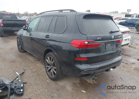 2022 BMW X7 M50I z USA, uszkodzony, nr VIN 5UXCX6C06N9L31142